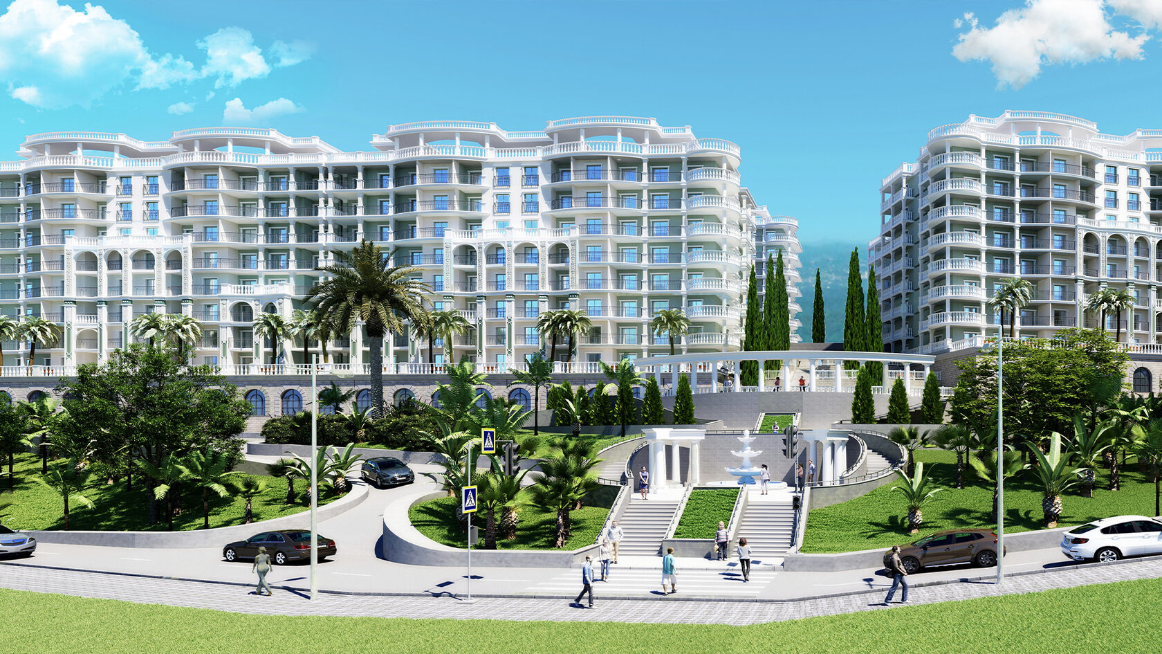Marine Garden 4 — благоустройство